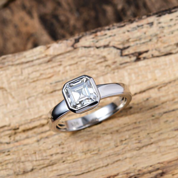 Moissanit Ring - 1,72 ct. image number 8