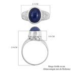 Royal Bali Kollektion - Tansanit Ring 925 Silber image number 5