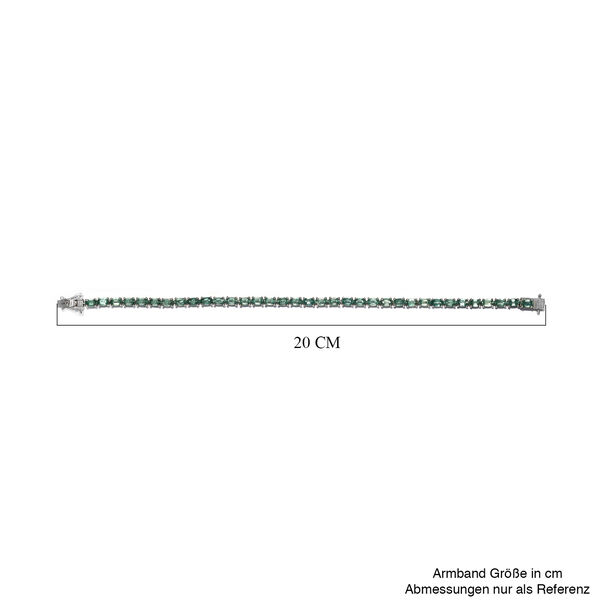 Gr&uuml;ner Kyanit Silberarmband 11,66 Ct image number 4