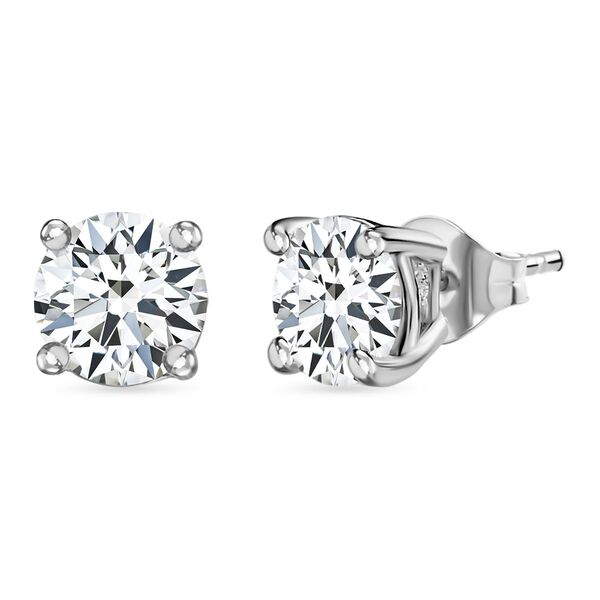 Funkelnde K&ouml;nigin- Moissanit Schmuckset, 925 Silber platiniert  - 1,77 ct. image number 12