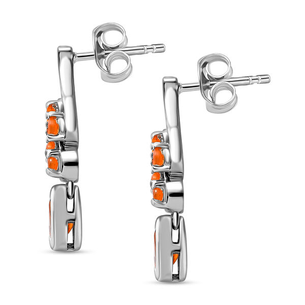 Vivid Salamanca Feueropal Ohrringe image number 8