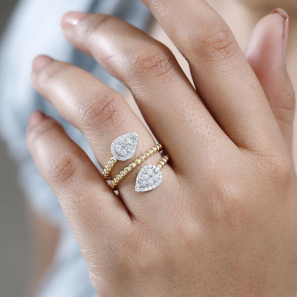 Moissanit Ring - 0,68 ct. image number 3