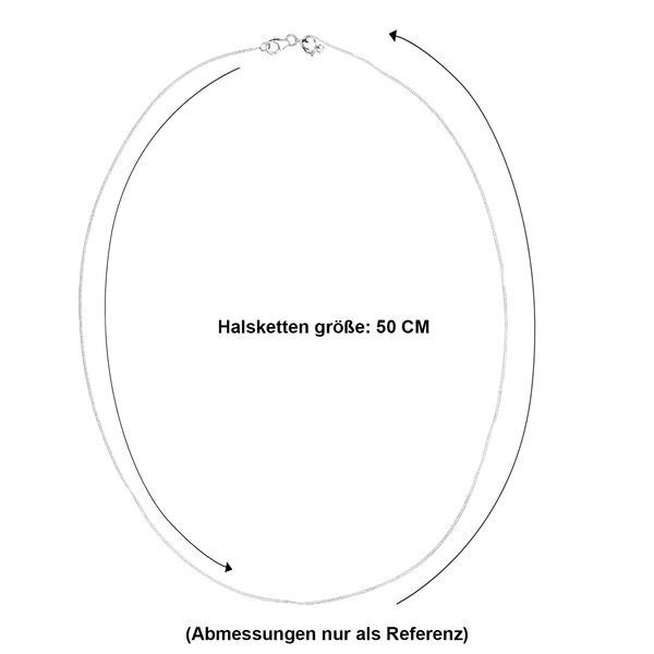 925 Silber Halskette ca. 50 cm ca. 2,15g image number 6
