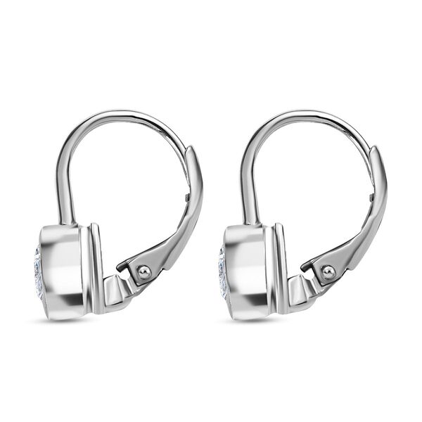 Solit&auml;r Moissanit Ohrringe - 1,49 ct. image number 3