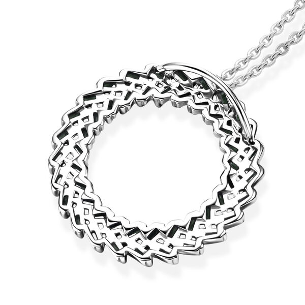 D'Joy Gr&uuml;ner Diamant Schmuckset ca. 50 cm 925 Silber Rhodiniert (10-15 Werktage Lieferzeit) ca. 1.00 ct image number 4