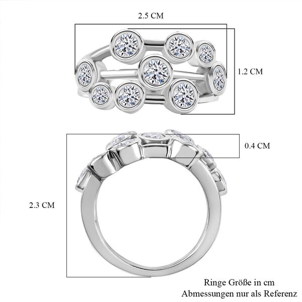 J Francis gefertigt mit SWAROVSKI- Swarovski Zirkonia Ring image number 7