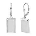 D joy 925 Silber platiniert Ohrringe