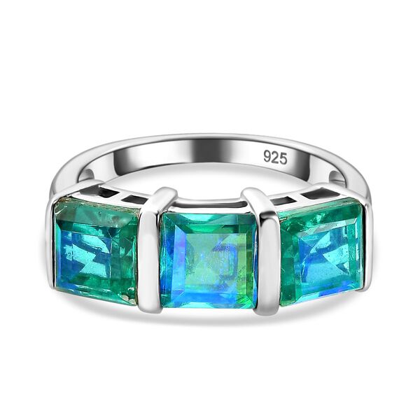 Pfau Quarz Triplett Ring - 4,07 ct. image number 0