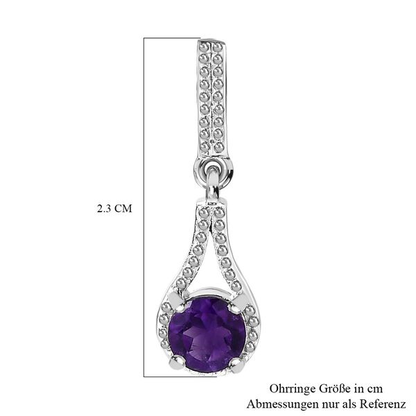 Afrikanische Amethyst-Ohrringe - 0,87 ct. image number 5