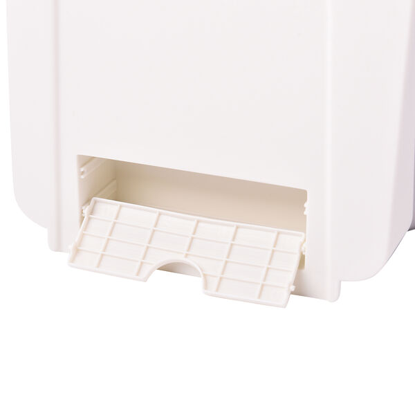 Faltbarer, aufhängender Mülleimer, Kapazität 10L, 26x24x10 cm, Weiß image number 5