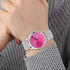 Genoa - Uhr mit Farbverlauf, wasserdicht, japanisches Uhrwerk, Rosa image number 2