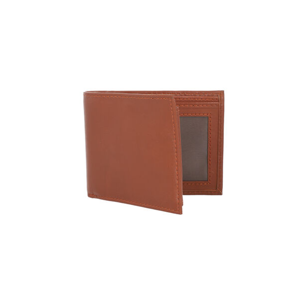 Geldb&ouml;rse aus echtem Leder mit RFID Schutz, Hellbraun image number 4