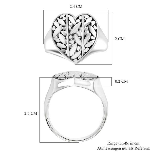 925 Silber Ring (Größe 21.00) ca. 8,23g image number 5