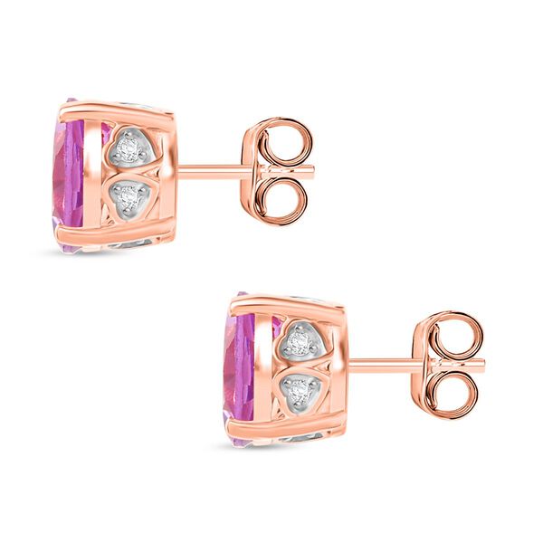 D&rsquo;Joy AA Rose De France Amethyst und Zirkon Schmuckset image number 17