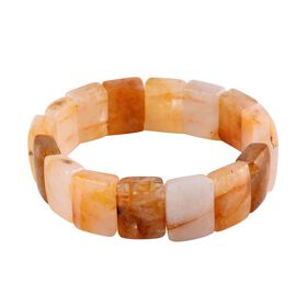 Gelber Kristall Armband, ca. 227,00 ct.