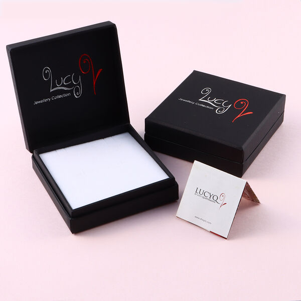 Lucy Q Kiss Collection- Anhänger mit 50cm Kette in Silber mit 750 Gelbgold Vermeil image number 7