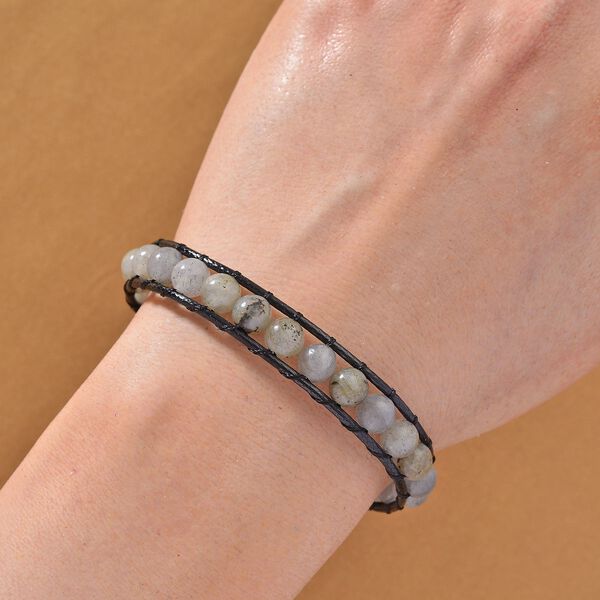 Flexibles Labradorit Armband - 35 ct. image number 2