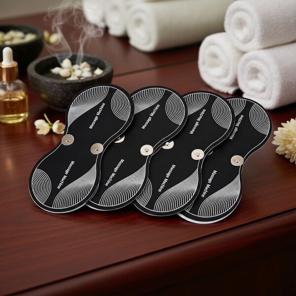 "Impulse massager sticker 4pcs material: PU+ gel" image number 1