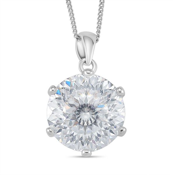 D'Joy Moissanit Ring und Anh&auml;nger mit 45cm Kette image number 1