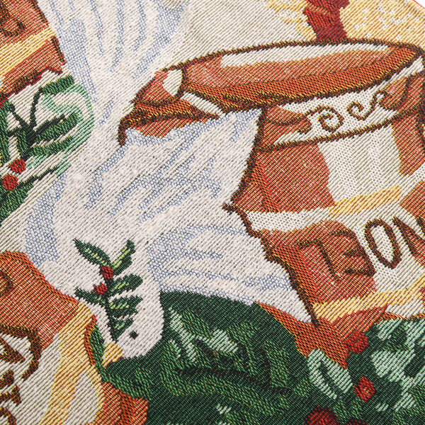 2er-Set Jacquard gewebte Kissenbez&uuml;ge, Weihnachtsglocken, Gr&ouml;&szlig;e 45,7x45,7 cm&nbsp; image number 5