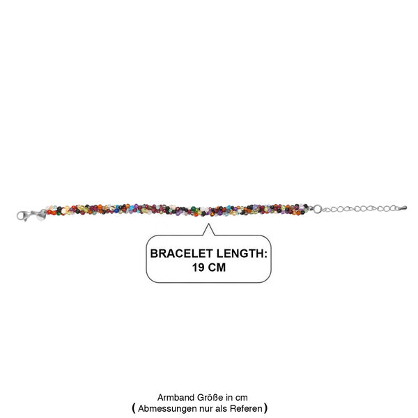 EverTrue Multi Edelstein 19+5cm Armband - 50 ct. image number 4