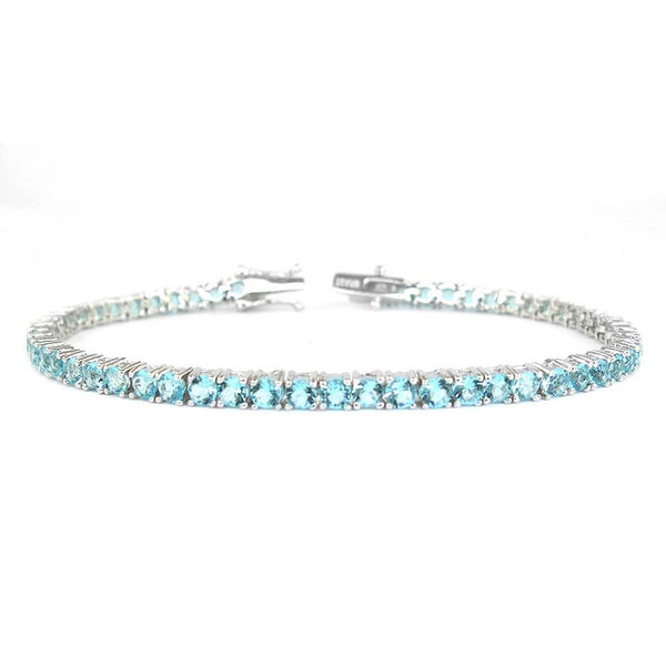 Aqua Zirkonia 19cm Armband