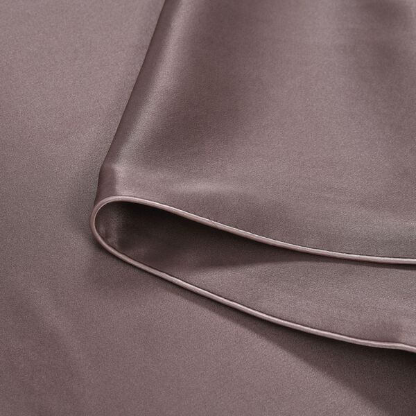 Serenity Night - 100% Maulbeerseide Sommerseidendecke mit Seidenf&uuml;llung Daunenkissen und Seidenkissenbezug Mauve image number 5