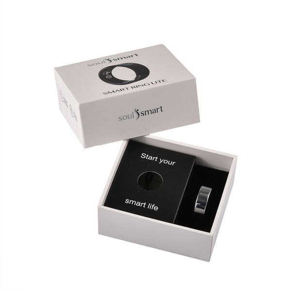 Soul Smart - V1 Smart Unisex Ring, G-Sensor, Herzfrequenzsensor, Silberton image number 8
