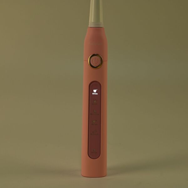 Fairywill- Zahnb&uuml;rste mit 4 B&uuml;rstenk&ouml;pfen, Rosa image number 2