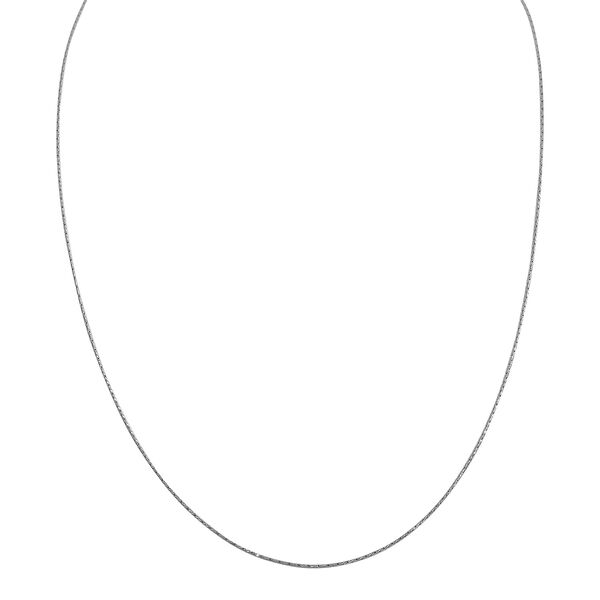 925 Silber rhodiniert Kette ca. 60 cm ca. 2,84g