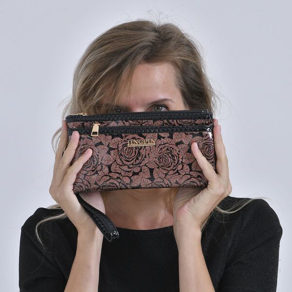 Stylische Sling Crossbody Tasche, Silber image number 9