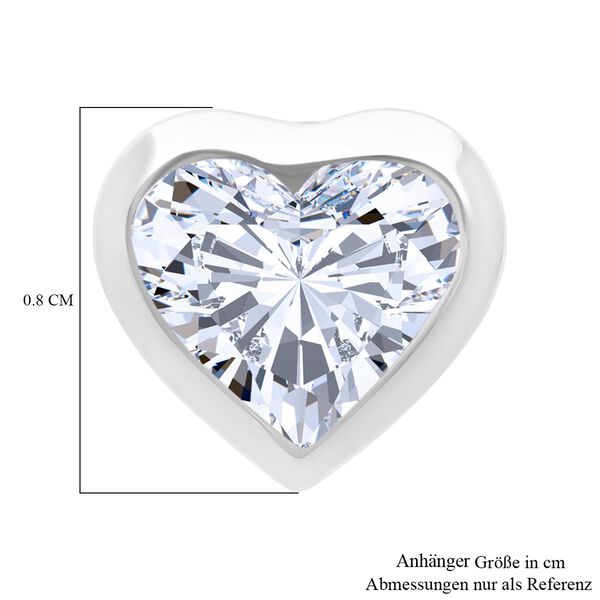 LUXURIANT DIAMOND - Lab Grown Diamant VS-EF IGI zertifiziert Anhänger 950 Platin ca. 1.00 ct image number 6