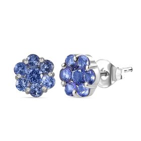 Tansanit Ohrringe - 1,39 ct.