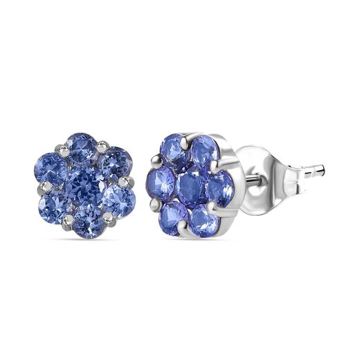 Tansanit Ohrringe - 1,39 ct. image number 0
