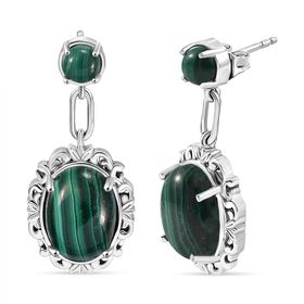 Malachit Ohrringe - 18,61 ct.