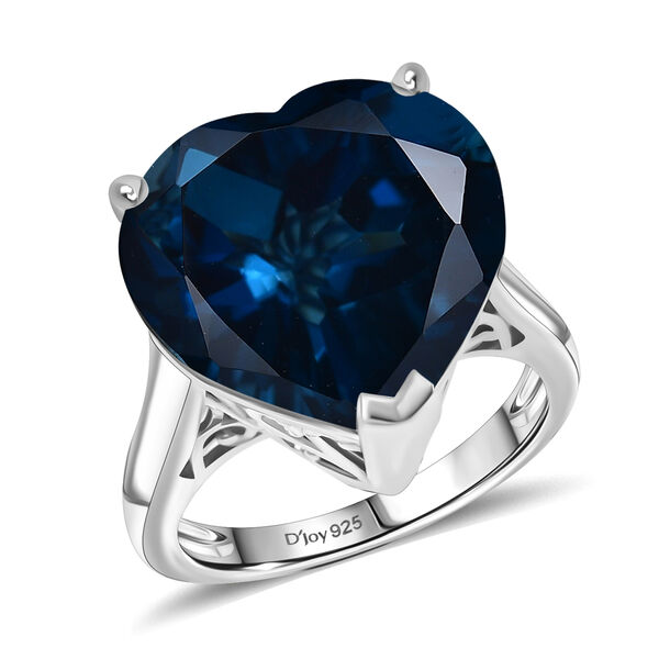 D'Joy London Blautopas Ring - 16,77 ct. image number 3