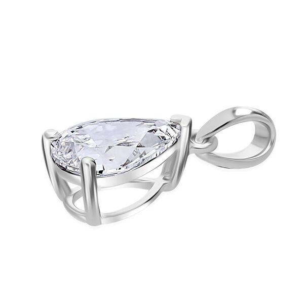 LUXURIANT SGL zertifizierter VS-EF Labor Diamant Anhänger in 950 Platin - 0,50 ct. image number 6