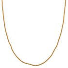 Funkel Halskette, Messing Goldfarben ca. 50 cm