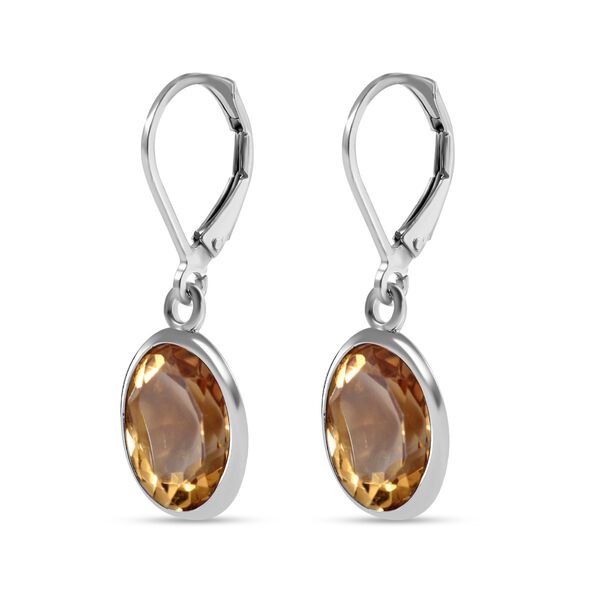 Citrin Ohrringe - 9,28 ct. image number 2