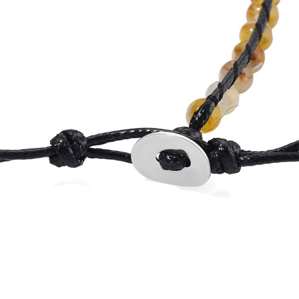 Flexible mehrfarbige H&auml;matoid-Quarz Halskette - 80 ct. image number 5