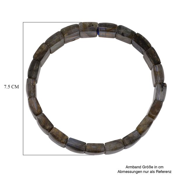 Flexibles Labradorit Armband - 170 ct. image number 4