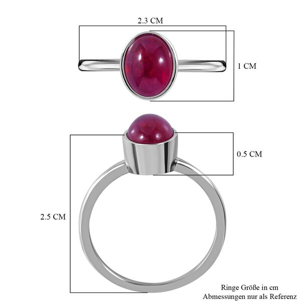 AA afrikanischer Rubin-Ring - 3,03 ct. image number 4