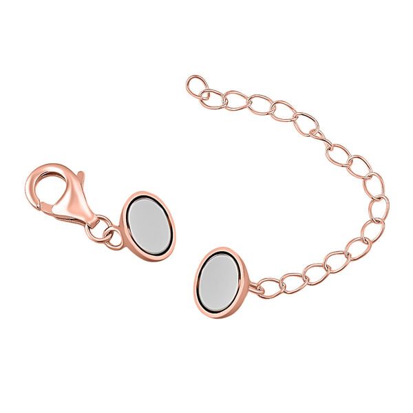 TOUCH und LOCK Magnetschlie&szlig;e mit Extender in ros&eacute;vergoldetem Silber image number 5