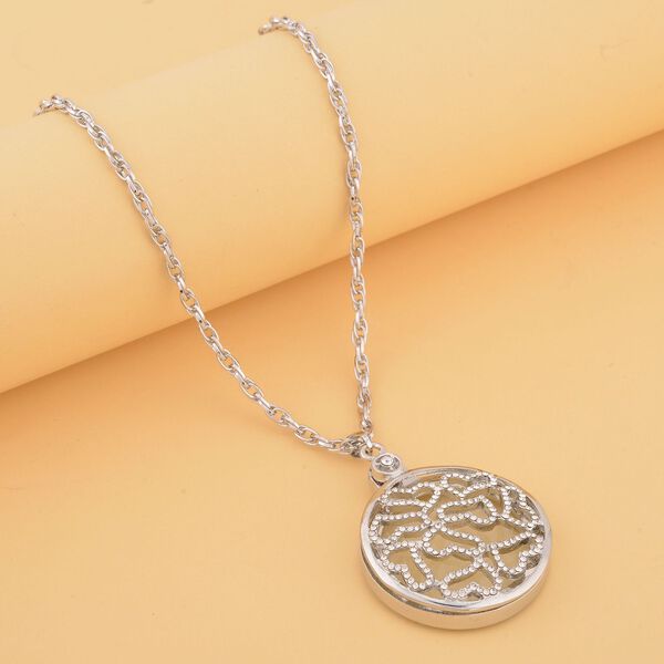 Kristall-Anh&auml;nger mit 60+5cm Kette image number 1