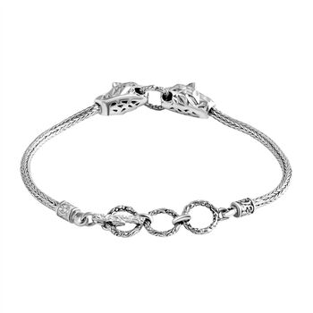 Royal Bali D'Joy 20cm Elefant-Armband in 925 Silber