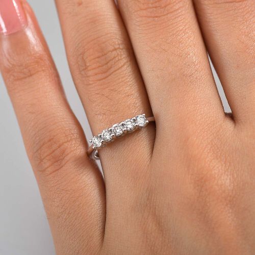 LUXURIANT DIAMOND - Lab Grown Diamant SI-GH Ring 925 Silber rhodiniert (Größe 17.00) ca. 0,50 ct image number 2