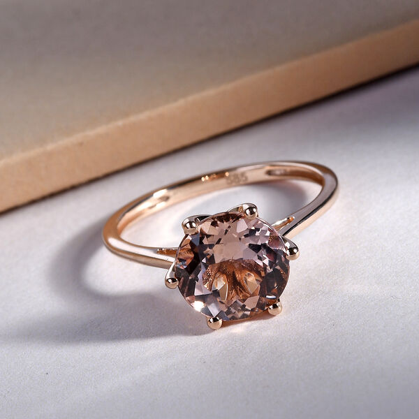 AAA Marropino Morganit-Ring, 585 ros&eacute;gold  ca. 2,30 ct image number 2