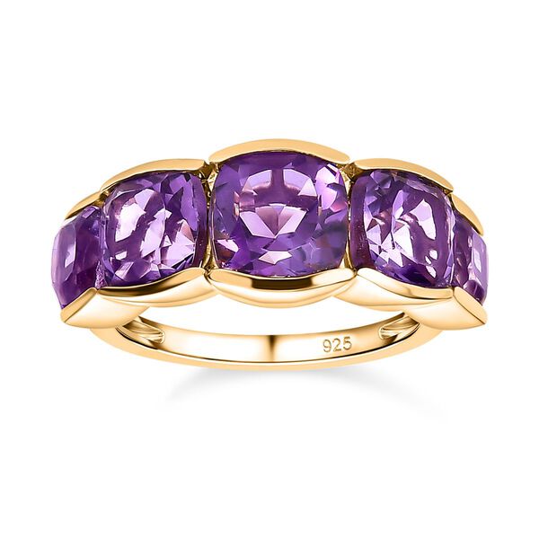Afrikanischer Amethyst-Ring - 4,38 ct. image number 4