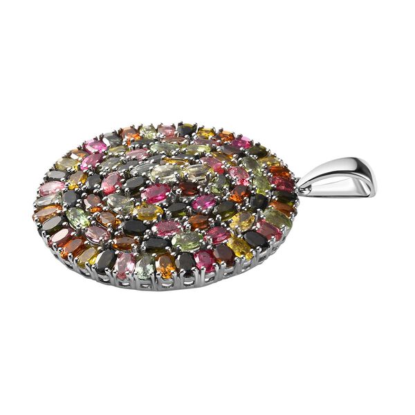 Nat&uuml;rlicher, mehrfarbiger Turmalin-Anh&auml;nger - 20 ct. image number 4