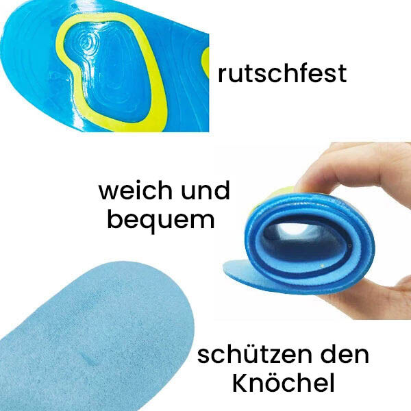 Anti-M&uuml;digkeits-Einlege-Gelsohlen image number 4